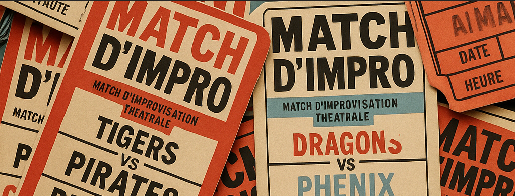 Réservez vos soirées Théâtre d&rsquo;IMPRO